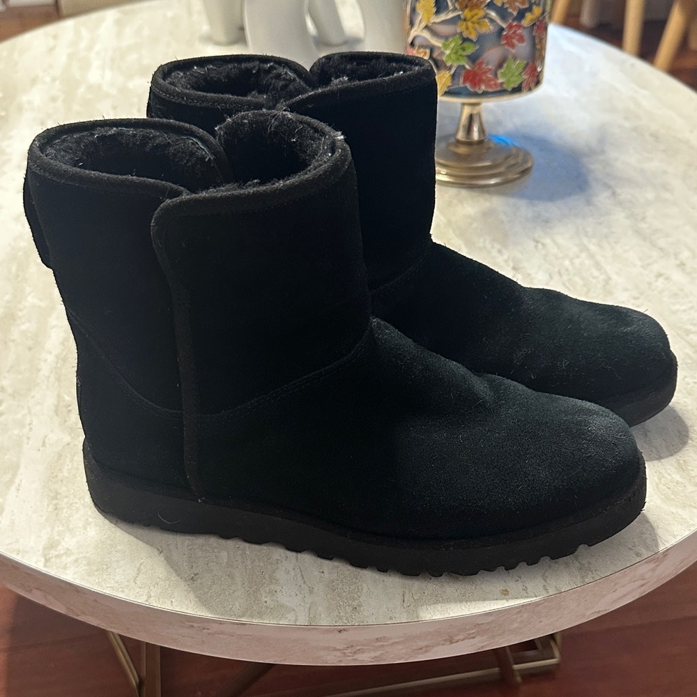 UGG Midnight Black Ankle Booties